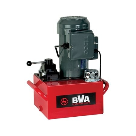 Bva Hydraulics EPump, 15 Hp, 3 Gallon, 3W3P Manual, PE50M3L03A PE50M3L03A